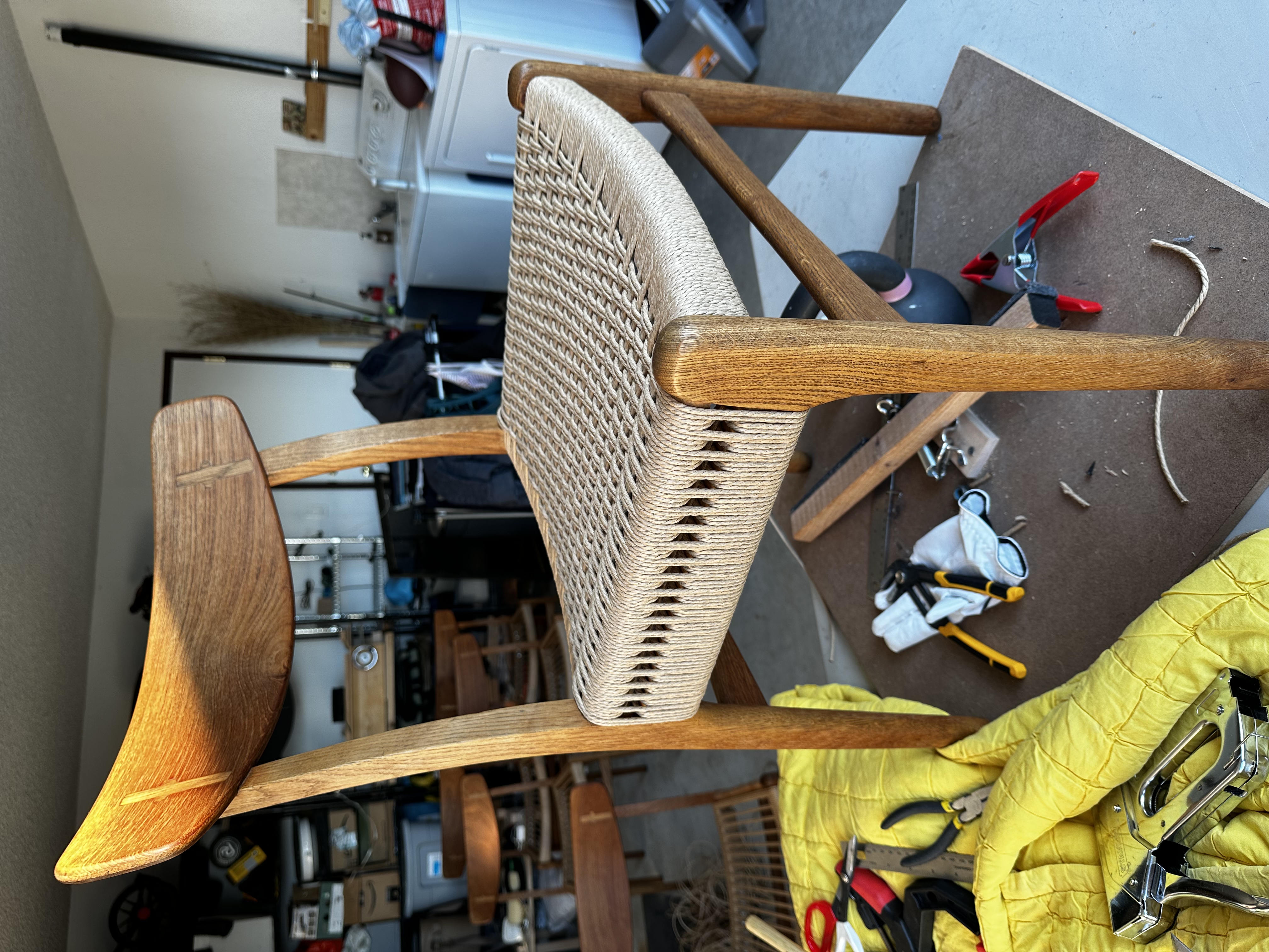 Chair restoration work